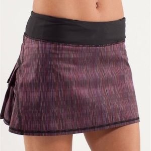 Lululemon Pace Setter Skirt Skort - 10 Regular
